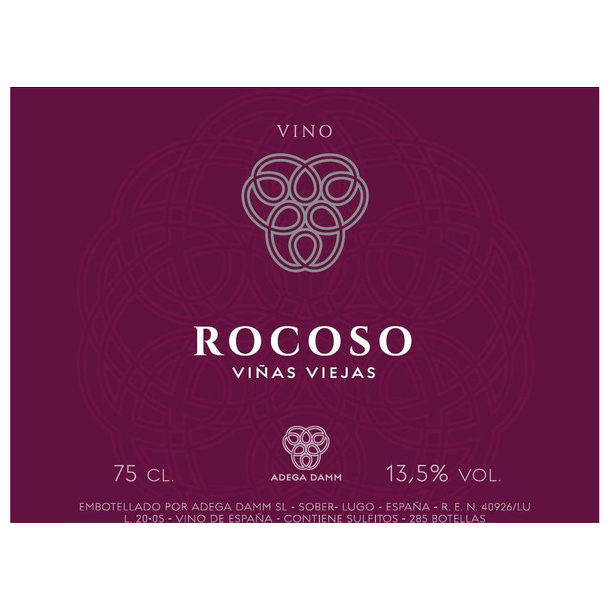 2020 Rocoso, Vias Viejas, Adega Damm