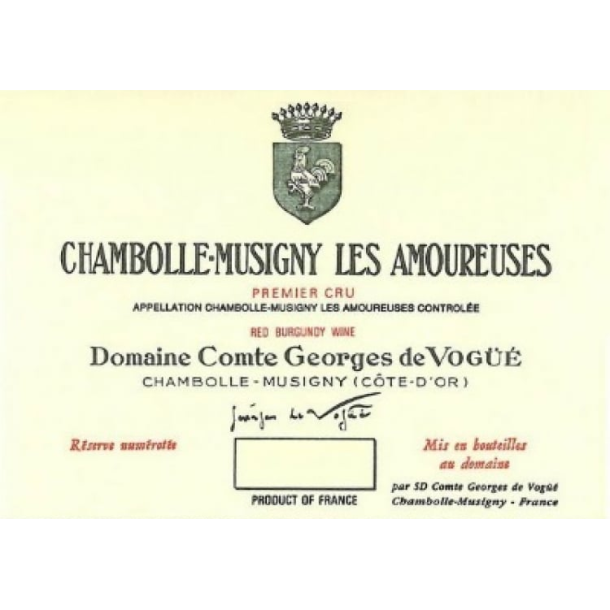 1998 Chambolle-Musigny 1er Cru, Les Amoureuses, Domaine Comte George de Vog