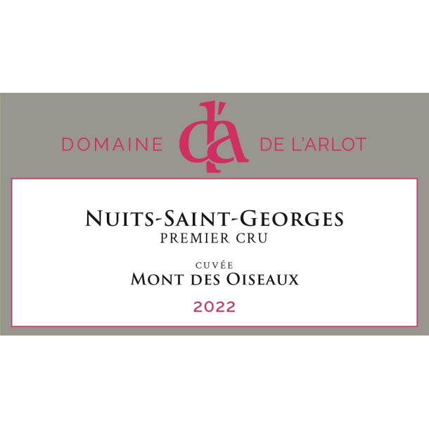 2023 Nuits-Saint-Georges 1er Cru, Cuve Mont des Oiseaux, Domaine de l'Arlot