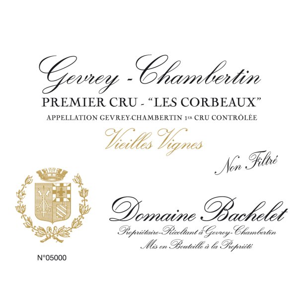 2023 Gevrey-Chambertin 1er Cru, Les Corbeaux, Domaine Bachelet