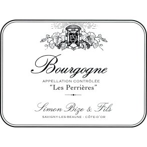 2022 Bourgogne Blanc, Les Perrires, Domaine Simon Bize