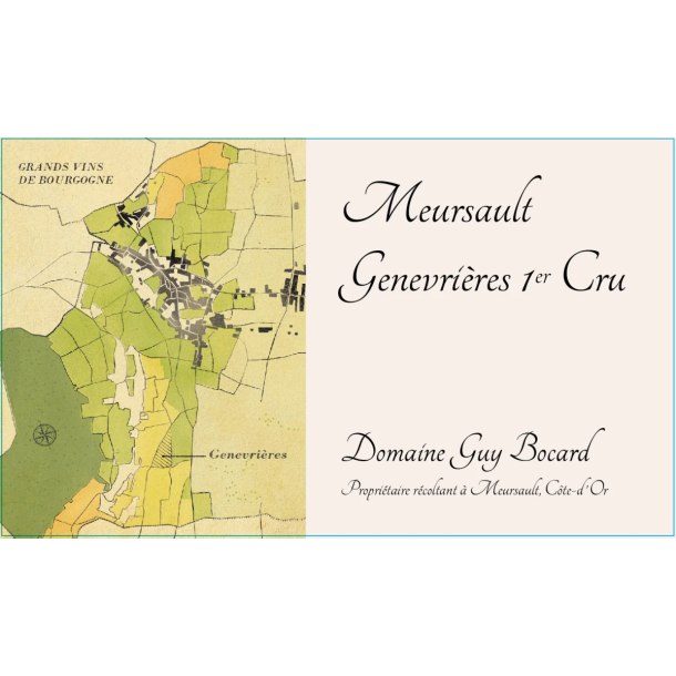 2023 Meursault 1er Cru, Genevrires, Domaine Guy Bocard