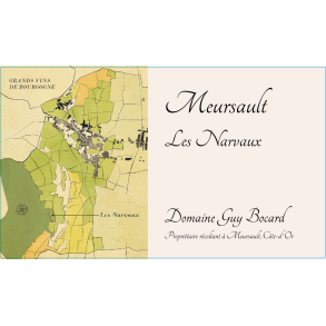 2023 Meursault, Les Narvaux, Domaine Guy Bocard