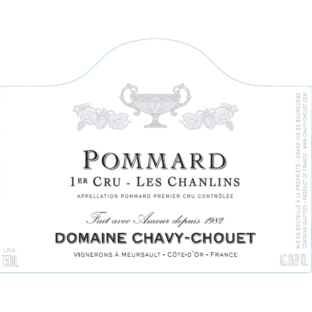 2020 Pommard 1er Cru, Les Chanlins, Domaine Chavy-Chouet