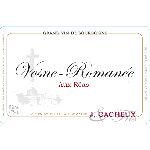 2020 Vosne-Romane, Aux Ras, Domaine J. Cacheux