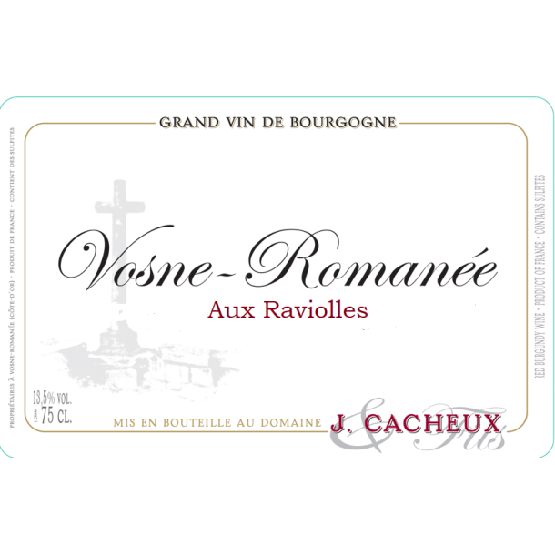 2019 Vosne-Romane, Aux Raviolles, Domaine J. Cacheux