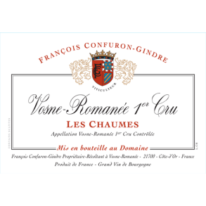 2021 Vosne-Romane 1er Cru, Les Chaumes, Domaine Confuron-Gindre