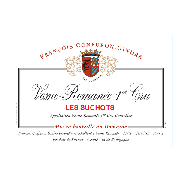 2021 Vosne-Romane 1er Cru, Les Suchots, Domaine Confuron-Gindre