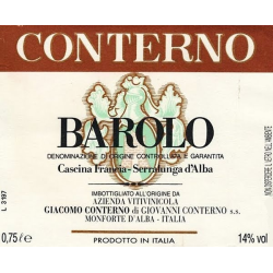 2020 Barolo, Cascina Francia, Giacomo Conterno