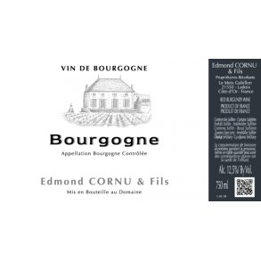2022 Bourgogne Rouge, Domaine Edmond Cornu