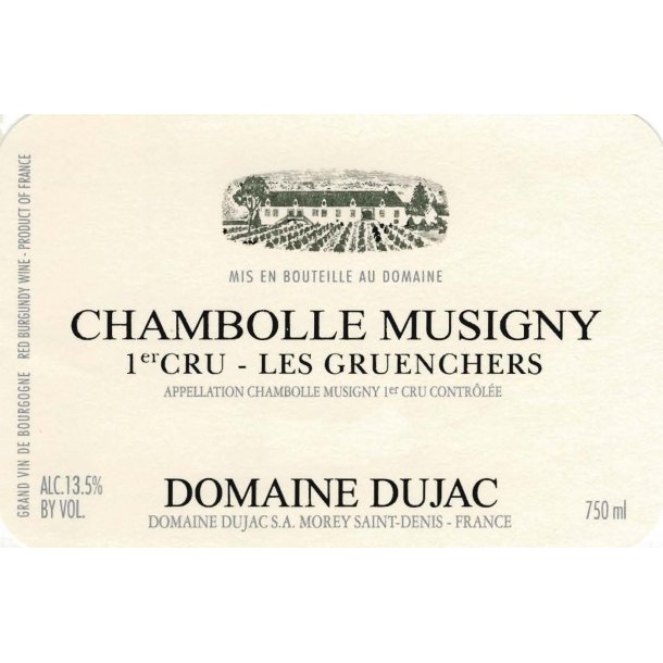 2023 Chambolle-Musigny 1er Cru, Les Gruenchers, Domaine Dujac