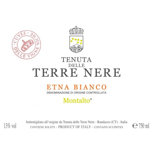 2023 Etna Bianco, Montalto, Tenuta delle Terre Nere