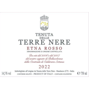 2022 Etna Rosso, 20 Anniversario, Tenuta delle Terre Nere