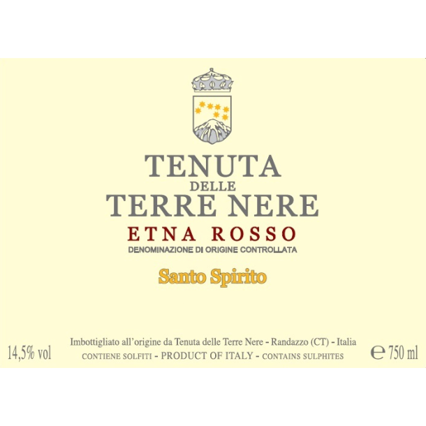 2023 Etna Rosso, Santo Spirito, Tenuta delle Terre Nere