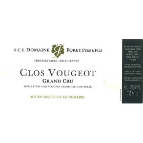 2022 Clos Vougeot Grand Cru, Domaine Forey Pre & Fils