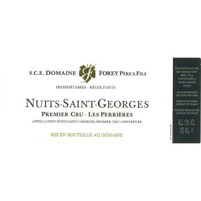 2022 Nuits-Saint-Georges 1er Cru, Les Perrires, Domaine Forey Pre & Fils