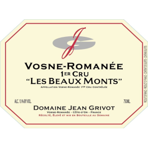 2023 Vosne-Roman�e 1er Cru, Les Beaux Monts, Domaine Jean Grivot