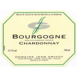 2022 Bourgogne Chardonnay, Domaine Jean Grivot