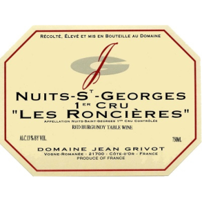 2023 Nuits-Saint-Georges 1er Cru, Les Ronci�res, Domaine Jean Grivot