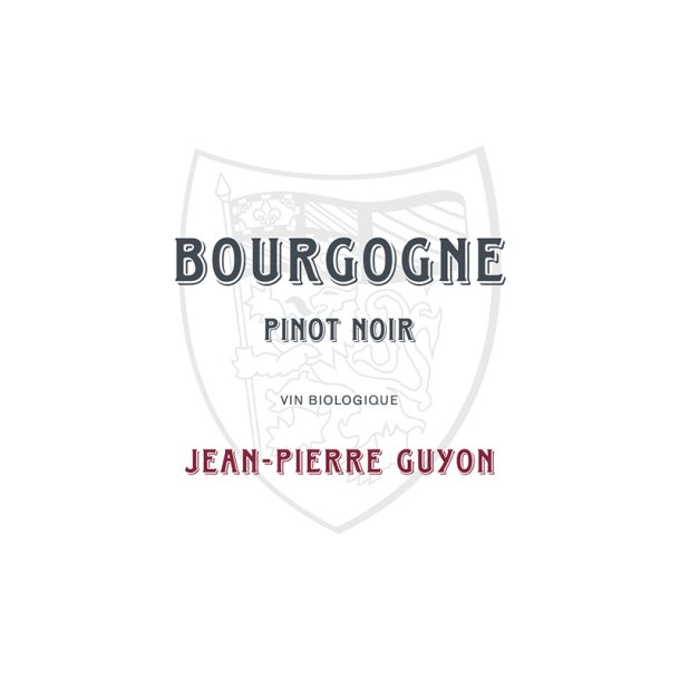 2021 Bourgogne Pinot Noir, Domaine Jean-Pierre Guyon