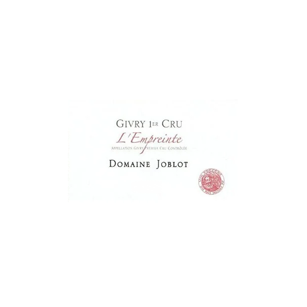 2019 Givry 1er Cru Rouge, L'Empreinte, Domaine Joblot