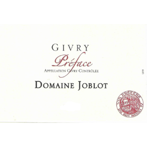 2022 Givry Rouge, Prface, Domaine Joblot