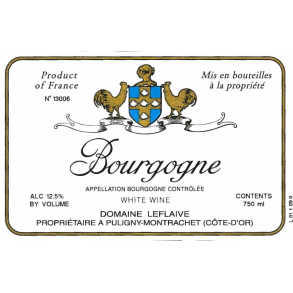2021 Bourgogne Blanc, Domaine Leflaive