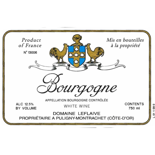 2021 Bourgogne Blanc, Domaine Leflaive