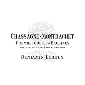 2022 Chassagne-Montrachet 1er Cru Blanc, Les Baudines, Benjamin Leroux