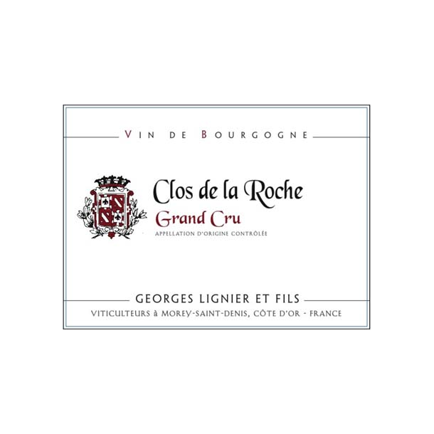 2019 Clos de la Roche Grand Cru, Domaine George Lignier, MAGNUM!