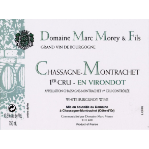 2022 Chassagne-Montrachet 1er Cru Blanc, En Virondots, Domaine Marc Morey