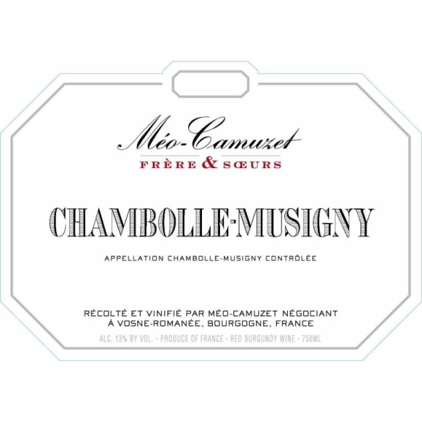 2022 Chambolle-Musigny, Mo-Camuzet Frre &amp; Soeurs