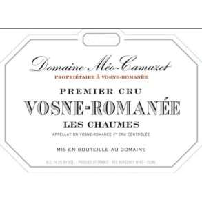 2022 Vosne-Romane 1er Cru, Les Chaumes, Domaine Mo-Camuzet