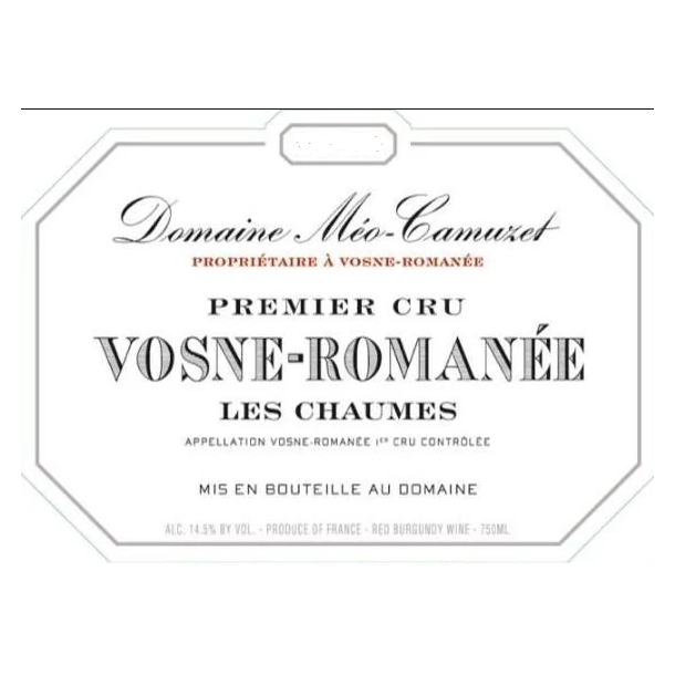 2022 Vosne-Romane 1er Cru, Les Chaumes, Domaine Mo-Camuzet