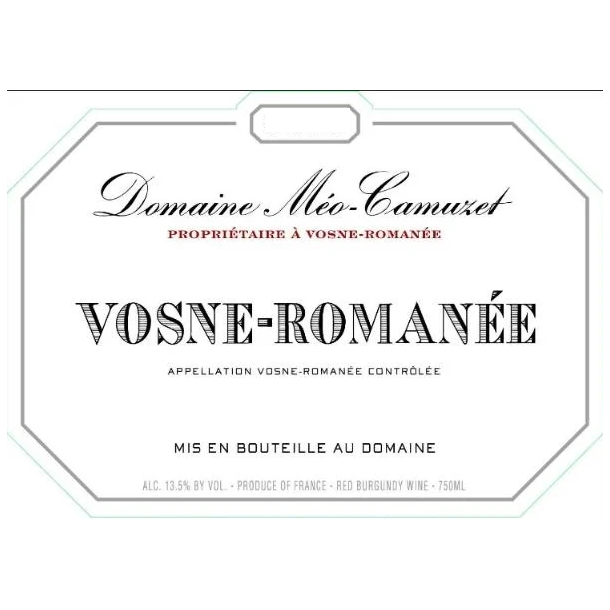 2023 Vosne-Roman�e, Domaine M�o-Camuzet