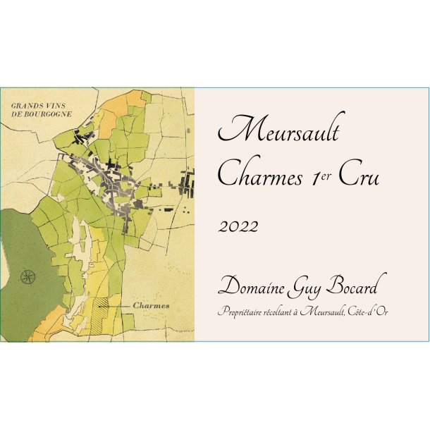 2022 Meursault 1er Cru, Charmes, Domaine Guy Bocard