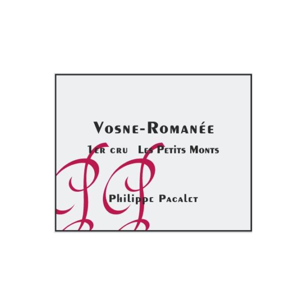 2022 Vosne-Roman�e 1er Cru, Les Petits Monts, Philippe Pacalet