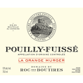2023 Pouilly-Fuiss�, La Grange Murger, Domaine du Roc des Boutires