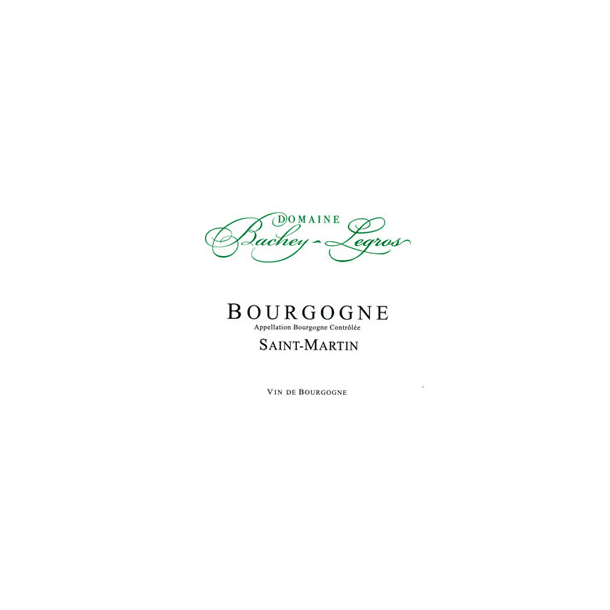 2022 Bourgogne Blanc, Saint-Martin, Domaine Bachey-Legros
