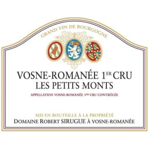 2022 Vosne-Romane 1er Cru, Les Petits Monts, Domaine Robert Sirugue