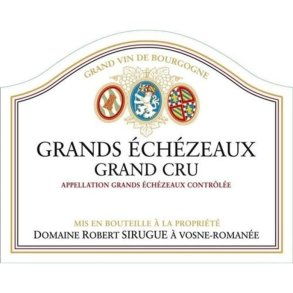 2020 Grands chzeaux Grand Cru, Domaine Robert Sirugue