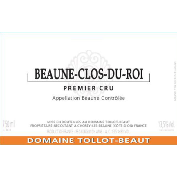 2023 Beaune 1er Cru Rouge, Clos du Roi, Domaine Tollot-Beaut