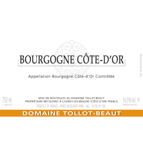 2023 Bourgogne C�te-d'Or Blanc, Domaine Tollot-Beaut