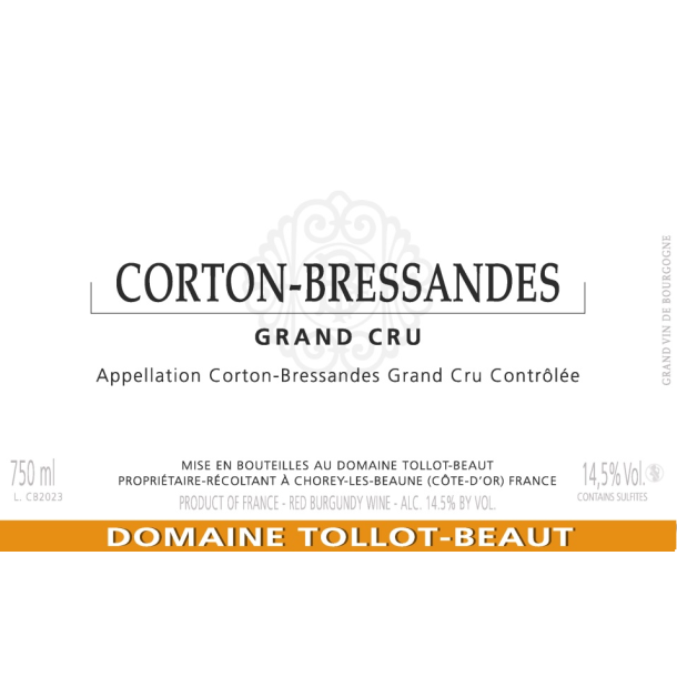 2024 Corton Grand Cru, Bressandes, Domaine Tollot-Beaut