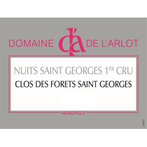 2020 Nuits-Saint-Georges 1er Cru, Clos des Forts Saint-Georges, Domaine de l'Arlot
