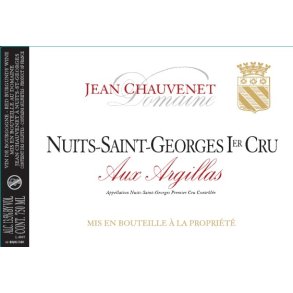 2016 Nuits-Saint-Georges 1er Cru, Aux Argillas, Domaine Jean Chauvenet
