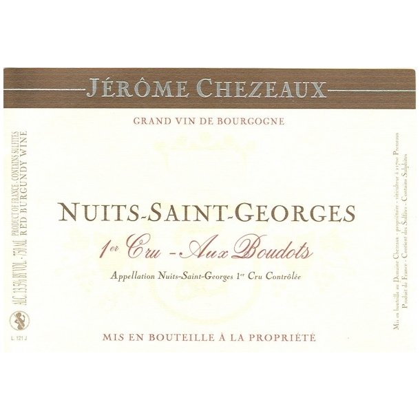 2021 Nuits-Saint-Georges 1er Cru, Aux Boudots