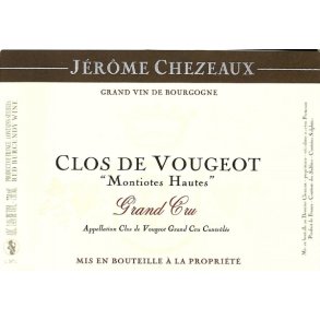 2020 Clos de Vougeot Grand Cru, Montiotes Hautes, Domain J�r�me Chezeaux