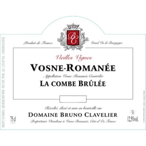 2022 Vosne-Romane, La Combe Brle, Domaine Bruno Clavelier