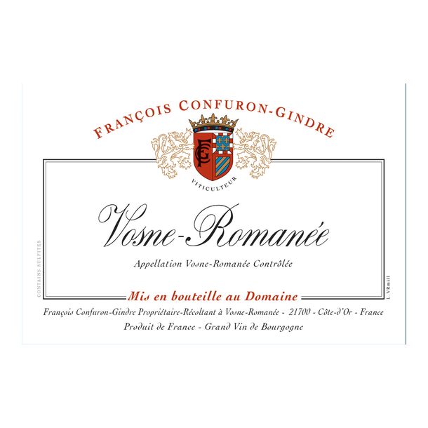 2020 Vosne-Romane, Domaine Confuron-Gindre